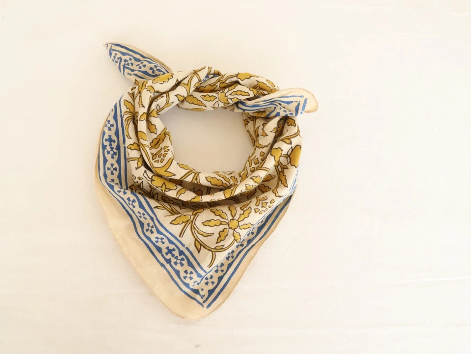 Boho мягкий хлопок бандана богемный стиль хлопок шеи шарф 100% хлопок банданы - Изображение 1 из 4