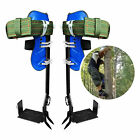 2 Gears Tree Climbing Spike Set Adjustable Lanyard Rope Camping Safety Belt
