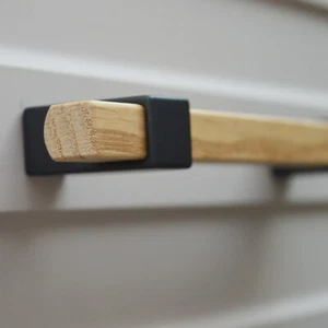 ASAS MODERNAS PINTADAS SOLIDWOOD EMPUÑADAS PARA MUEBLES ASAS NUEVAS BA 128 mm - Imagen 1 de 16