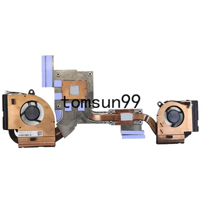 Laptop Fan with Heatsink for Lenovo Thinkpad P15 T15g Gen 1 Laptop 5H40X89381 - Image 1 of 2