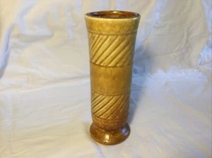 Vintage 1979 FTD USA Haeger Keramik Vase - Gold - 8”H X 3”B - Bild 1 von 11