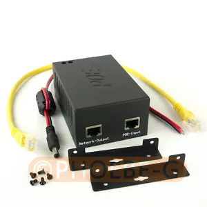 12V 65Watt 802.3bt Active PoE Splitter Gigabit Ultra PoE++ 4-Pair 1000Mbp 5.5A - Picture 1 of 5