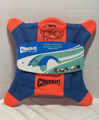 Chuckit! Flying Squirrel Spinning Dog Toy, Medium - Image 1 of 2