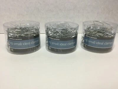 OFFICE DEPOT OfficeMax Ideal Clamps, Butterfly Clamps, Small, 150 Count