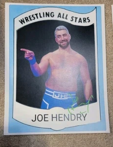 Autographed NXT 8.5x11 Joe Hendry Signed Photo Wrestling ALL-STARS I Believe TNA - Picture 1 of 2