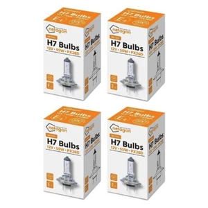 4 x H7 Bulbs (477/499) 12v 55W PX26d Car headlight Halogen Bulb - New & Boxed - Picture 1 of 3