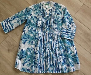 Antica Sartoria by Giacomo Cinque Coral Starfish Resort Short Dress OS NWT - Picture 1 of 4