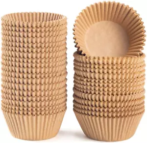 Caperci Standard Fodere per Cupcake Naturali Numero 500, Senza Odore, Muf in Carta pergamena - Foto 1 di 8