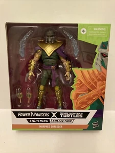 Figura de acción Hasbro Power Rangers Lightning Morphed Shredder verde de lujo - Imagen 1 de 7