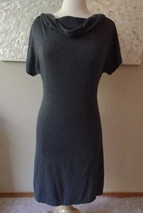 Kerisma Sweater Dress Cashmere Blend Women Size Medium Short Sleeve Gray - Bild 1 von 11
