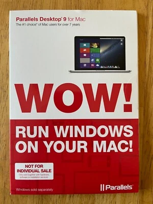 ЗАПЕЧАТАННЫЙ Parallels Desktop 9 для Mac БЕСПЛАТНАЯ ДОСТАВКА - полная версия - PDFM9L-OEM1CD-EN - Изображение 1 из 2