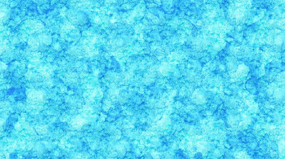 Northcott Illuminations  DP27009 64 Turquoise Frost Texture Digital   Cotton - Image 1 of 1
