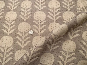 Clay / MCLAURIN & PIERCY C41 Zinnia Sand 100% Belgischer Leinenstoff BTY - Bild 1 von 20