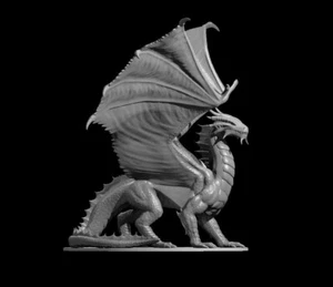 Antiguo Dragón de Bronce para D&D Dungeons and Dragons Pathfinder DND Mini - Imagen 1 de 1