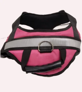 Over The Back Dog Harness Large Pink - Picture 1 of 1