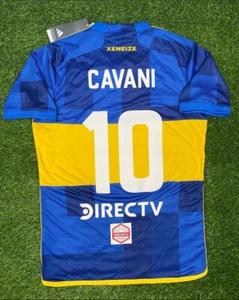 T-Shirt Di Calcio adidas Boca Juniors Trikot Supporto 23/24 Nuove Cavani 10
