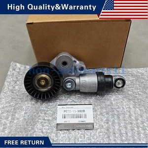 OEM Belt Tensioner For Mazda 3 / 6 CX-3 CX-5 CX-9 2.0L 2.5L PE03-15-980B US - Picture 1 of 5