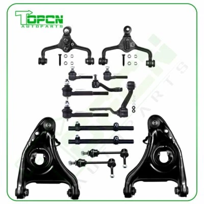 14pcs Front Lower Control Arms /Ball Joints For 1995-2002 Mercury Grand Marquis - Imagem 1 de 4