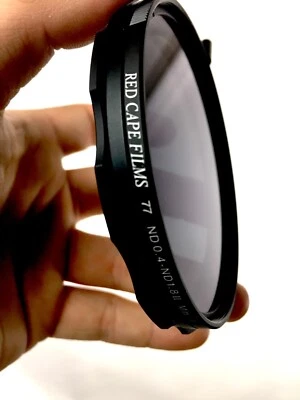 Variable ND Filter Fader - Red Cape Films - 77mm - Premium - Image 1 of 4