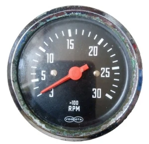 Vintage VDO 3000 RPM Boat / Low Revving Diesel 80mm Rev Counter / Tachometer... - Picture 1 of 4