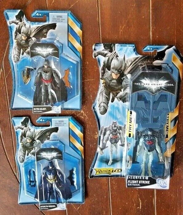 Mattel The Dark Knight 2011 Deluxe Flight Strike Batman Action Figure 1075u