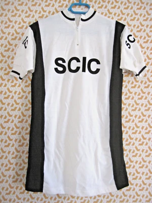 Maillot cycliste SCIC acrylique 80 % Laine Vintage jersey cycling - 4 / L - Photo 1/4