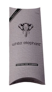10 Packungen (1000 Pfeifenreiniger) White Elephant Superflex Cotton Pipe Cleaner - Picture 1 of 2