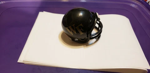 WAKE FOREST DEMON DEACONS  B197  POCKET PRO HELMET RIDDELL Cover