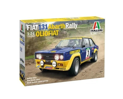 Italeri Italeri 1/24 Fiat 131 Abarth Rally ORIO FIAT manuale giapponese... - Immagine 1 di 3