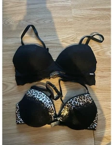 2x Ladies Bras :Victoria Secret And Ann Summers Size Medium - Picture 1 of 16