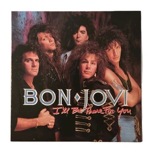 BON JOVI "Ill Be There For You/Homebound Train" 1989 AUSSIE PIC SLEEVE 7" SINGLE - Picture 1 of 4