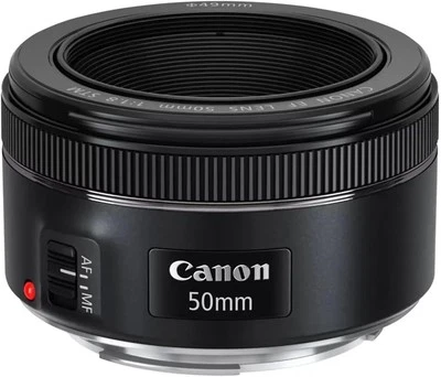 Canon EF 50mm f/1.8 STM Lens (Direct Import) - Image 1 of 4