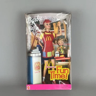 Barbie Mattel & Kelly McDonald’s Fun Time Barbie #29395 NUEVO Foto 1 de 4