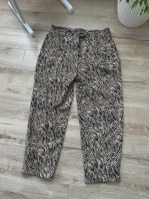 Vintage ESCADA Margaretha Ley 80s Women’s Wool Retro Patterned Pants Size 42 - Image 1 of 4