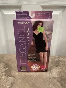 Mediven 25801 30-40 mmHg Waden Kompressionsstrümpfe geschlossene Zehe beige Gr. I Petite - Bild 1 von 4