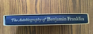 1979 THE AUTOBIOGRAPHY OF BENJAMIN FRANKLIN HERITAGE PRESS 1ST ED BOOK FOLIO - Picture 1 of 3