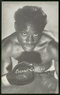 1930-50 Exhibits #NNO Ezzard Charles VG/VG-EX - Image 1 of 2
