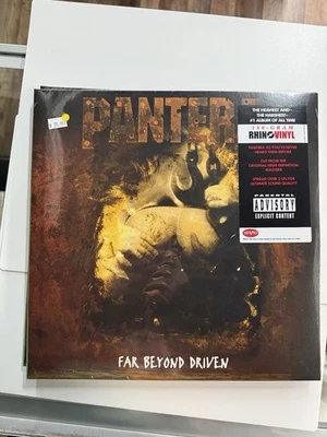 Pantera Far Beyond Driven 180G Rhino Vinyl gatefold reissue Sealed - Image 1 of 4
