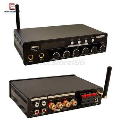 ZK-A1200 Home Cinema Theater KTV Bluetooth Amplifier TPA3116D2 DC 12-24V new - Bild 1 von 4
