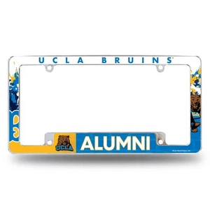 NCAA California-Los Angeles Bruins Alumni 12" x 6" Chrome All Over Automotive... - Picture 1 of 6