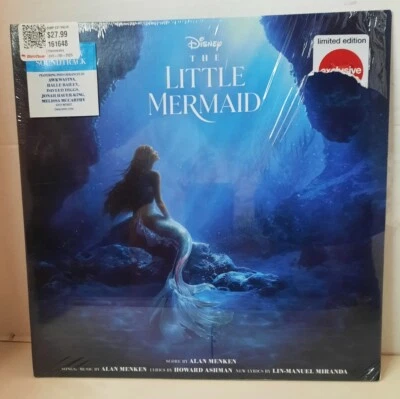 The Little Mermaid (Live Action) Target Exclusive Oceanic Blue Color Blend Vinyl - Image 1 of 4