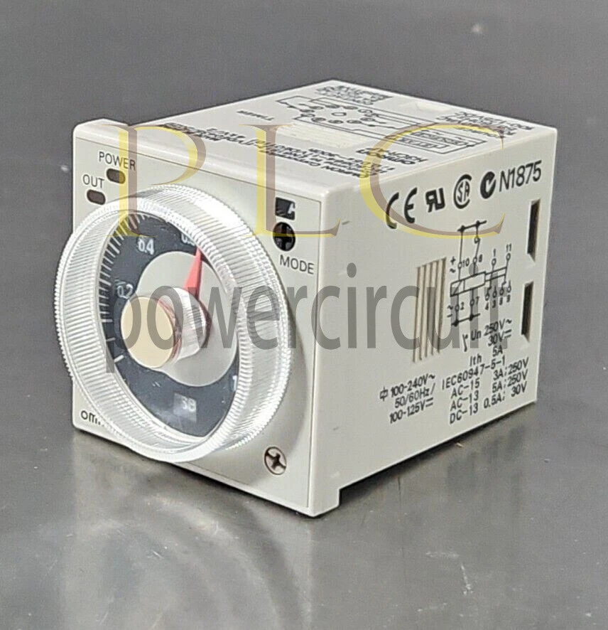 1PCS Omron Time relay H3CR-AP 100-240V 1.2s-300h
