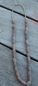 African Trade Pipestone Beads Assorted Strand 02 - Picture 1 of 1