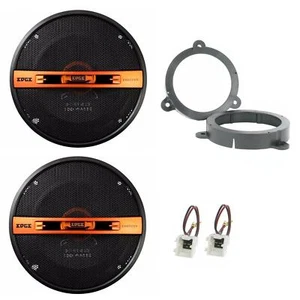 Altavoces coaxiales de audio para automóvil EDGE 5,25" pulgadas 200 W potencia máxima para Renault Megane - Imagen 1 de 5