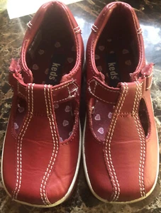 Toddler Girl’s red Keds Mary Jane shoes, size 6.5 - Picture 1 of 6