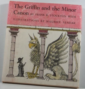 The Griffin and the Minor Canon by Frank R Stockton Maurice Sendak 1975 HCDJ BK - Picture 1 of 18