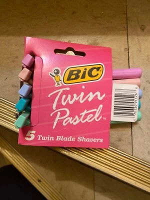 Pack de 5 afeitadoras vintage bic twin pastel nuevas Foto 1 de 2