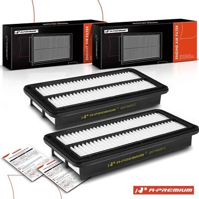 Filtro de aire del motor 2 piezas para Suzuki SX4 2007-2009 L4 2,0 L DOHC aspiración natural Foto 1 de 4