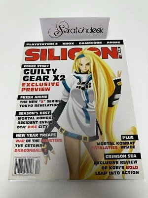 Rare SILICON MAGAZINE - December 2002 - GUILTY GEAR X2 GTA Vice City - Image 1 of 3