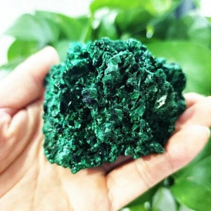 Rough Raw Rock Stone Mineral Natural Specimen Crystal Malachite Rare Gem Green  - Bild 1 von 16